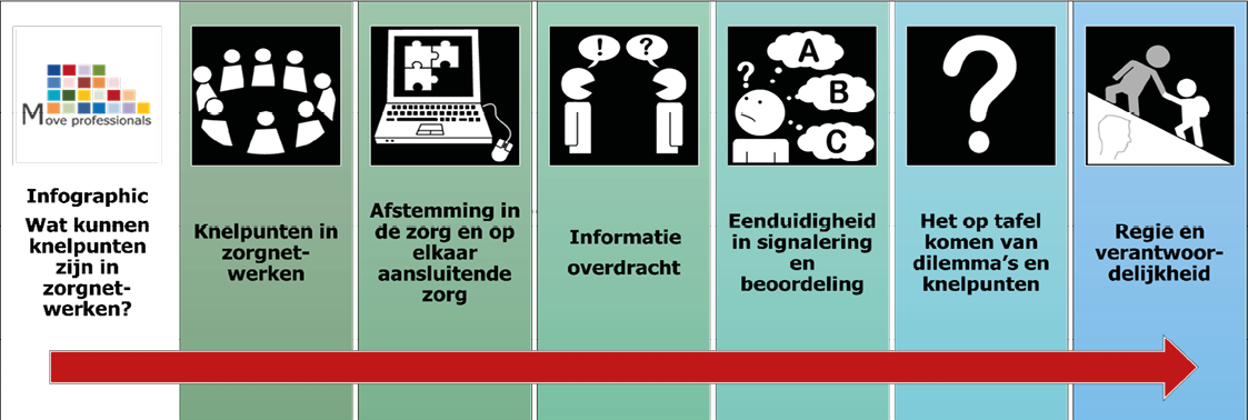 Infographic Wat zijn de risico's in zorgnetwerken - Move professionals